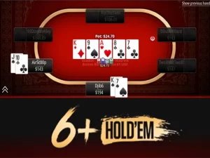 6+ Hold'em - Thay Đổi Mới Mẻ Của Trò Poker Kinh Điển