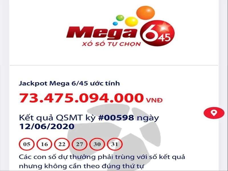 Mẹo tính toán số trúng thưởng Xổ Số Mega 6/45 siêu dễ